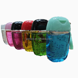 Kustom Mini 30ml ukuran perjalanan 75% Gel pembersih tangan alkohol dengan aroma kimia & buah membunuh 99.99% kuman - Product Image 4