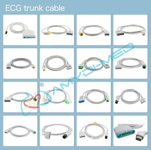 Nihon Kohden Compatibel 10 Lead <span class=keywords><strong>Ecg</strong></span> Kabel Leadwire Connector Voor Levensduur S - Product Image 5