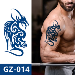 Autocollant de <span class=keywords><strong>tatouage</strong></span> tribal semi-permanent, temporaire, non toxique, avec des motifs personnalisés et plus de 5000 styles pour hommes - Product Image 6