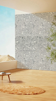 Magic Stone MCM, Materiales de Construcción Ecológicos, Resistentes al Fuego y al Agua, Baldosas de Piedra Flexibles, Imitación de Mármol Terrazo con Textura