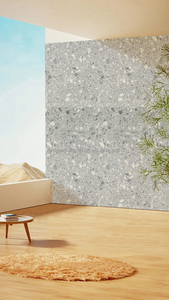 Mcm màu xanh lá cây vật liệu xây dựng linh hoạt đá gạch terrazzo thô đá kết cấu cho nội thất bên ngoài bức tường Ốp firebrick - Product Image 6