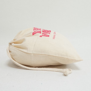 Bolsa de Algodón Natural con Cordón, Muselina Sin Blanquear, Grado Alimenticio, Lavable, Bolsa de Transporte, Impresión Personalizada, Venta al Por Mayor - Product Image 6