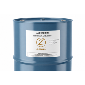 Olio di Avocado Vergine Biologico Spremuto a Freddo, Grado Cosmetico e Alimentare, 220lt, Spagna, Zenat, Durata 18 Mesi - Product Image 1