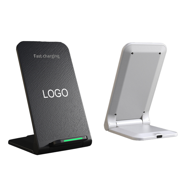 Foldable Wireless Charger Stand 15W Desktop Wireless Charger With Stand Function Wireless Charger Pad Fast Charging