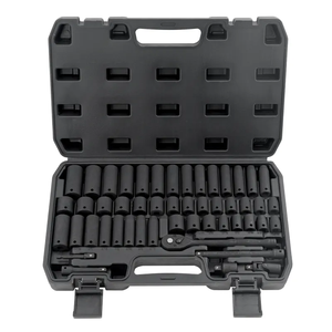 ชุดประแจซ็อกเก็ต50ชิ้นชุดเครื่องมืออเนกประสงค์สำหรับซ่อมรถแบบให้ผลกระทบลึก3/<span class=keywords><strong>8</strong></span> - Product Image 1