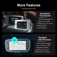 Radio de Coche Android 2Din de 7 Pulgadas para Ford Focus 2004-2007, GPS, WIFI, Mirror Link, CarPlay, Android Auto, Pantalla Táctil, Estéreo para Coche