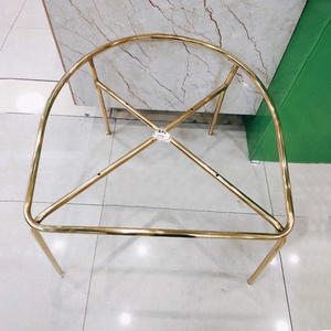 黄铜彩色沙发椅腿现代不锈钢家具腿金属底座