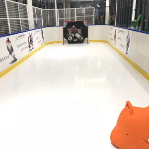 Auto-lubrification Dépanneurs & flexible patinoire synthétique panneaux ou patinoires de hockey sur glace étages avec dasher