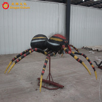 Araignée artificielle de grande taille, fausse araignée grimpante artificielle de taille de vie à vendre