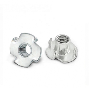 Steel DIN1624 Four Claws <strong>Tee</strong> Wing <strong>Nut</strong> M8 Furniture T <strong>Nut</strong> - Product Image 6