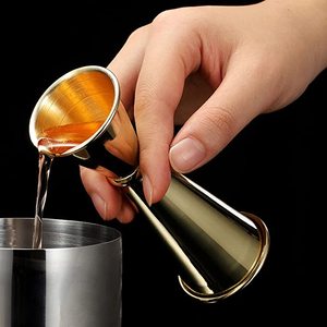 Jigger en acier inoxydable 304, tasse à mesurer <span class=keywords><strong>pour</strong></span> cocktails, design japonais, doseur de cuisine, accessoires de bar <span class=keywords><strong>pour</strong></span> <span class=keywords><strong>barman</strong></span> - Product Image 6