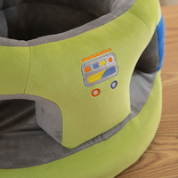 Siège de sol pour bébé en peluche douce, motif astronaute Kawaii, avec visière de casque spatial, cadeau surprise, en stock, vente en gros