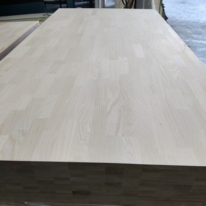 Panneau en <span class=keywords><strong>bois</strong></span> massif en chêne européen, assemblé par jointure à languettes, bord collé, pour meubles, plateau de table, armoire - Product Image 4