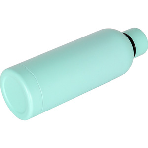 Straight Body Stainless Steel Thermos Cup 304 Vacuum Insulated 500Ml For Travel Green Customizable Color - Product Image 3