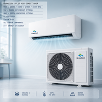 Climatiseur split GrandCool 9000-36000 BTU R32 A+++ Inverter Gree Midea, chauffage et refroidissement en cuivre pur, unité HVAC CE