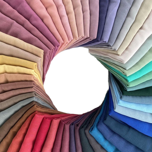 Foulard en satin uni de haute qualité 180*70cm, personnalisé, pour femmes, châle, écharpe, hijab musulman, en soie mate longue - Product Image 2