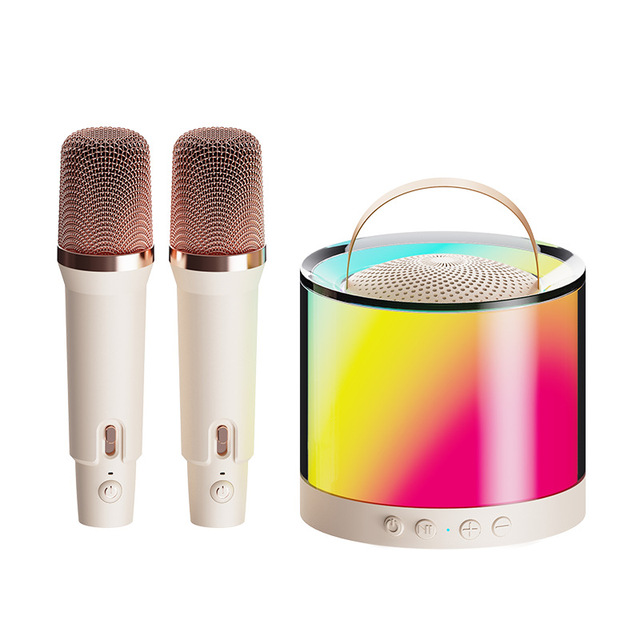 Wholesale K36 Mini Karaoke Speaker All-in-one Machine High-quality Sound Dual-mic Duet Portable Speaker