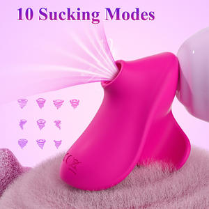 Интимная игрушка 2-в-1 с вибрацией и присоской для мужчин – разработана для стимуляции клитора и сосков, чтобы ускорить возбуждение и улучшить интимную близость - Product Image 5