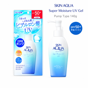 Made Japan Rohto Aqua Super Moisture UV Gel SPF50 PA4 Hyaluronic Acid <b>Sunscreen</b> <b>Waterproof</b> Face Body for Women All Skin Types - Product Image 4
