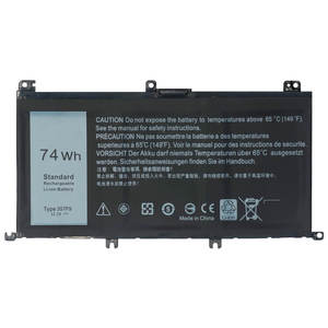 Batterie interne de remplacement pour ordinateur portable <span class=keywords><strong>DELL</strong></span> Inspiron 15 7000 7557 7559 5576, 74Wh 357F9 0GFJ6 71JF4 P57F P65F - Product Image 1