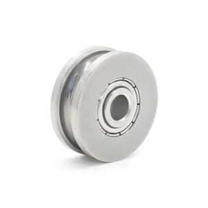 Support de câble en acier inoxydable en forme de U, tout en métal, avec roulement à billes à gorge profonde non standard S605ZZ 5*22*9mm - Product Image 2