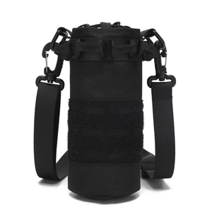 DFB111 Funda táctica Molle para botella de agua, bolsa de nailon con corte láser para cantimplora, funda para cantimplora, bolsa para hervidor de viaje al aire libre - Product Image 4