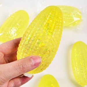 Factory Supply Malt Sugar Corn Squeezing Toy Slow <b>Rebound</b> Gold Powder Simulation Decompression Toy Ball for Girls Wholesale - Product Image 3