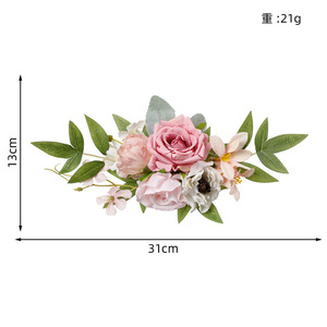 Forest Style Artificial Cake Decorative Flowers Simulation Floral <b>Ornaments</b> For Wedding Cake Dining Table Party Decoration - Product Image 6