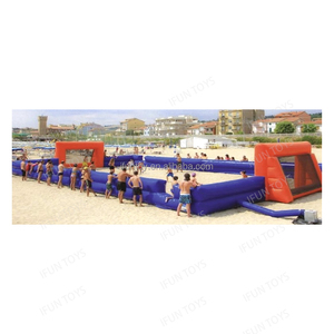 Muro Inflable para Deportes al Aire Libre, Campo de Fútbol Inflable, <span class=keywords><strong>Cancha</strong></span> de <span class=keywords><strong>Voleibol</strong></span> de <span class=keywords><strong>Playa</strong></span> para Eventos - Product Image 3