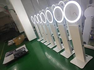 Лидер продаж, портативная фотобудка для селфи, круглая сальса, фотобудка 10,9/13 дюймов для <span class=keywords><strong>iPad</strong></span>, киоск для аренды мероприятий - Product Image 6