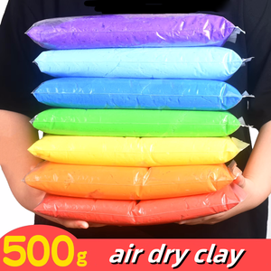 500g <strong>Multi</strong> DIY Creative <strong>Modeling</strong> Soft <strong>Clay</strong> Educational Toys <strong>Colors</strong> Air Dry ultra Light <strong>Clay</strong> - Product Image 4