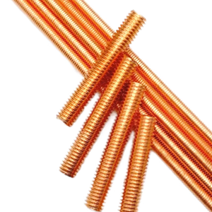 Vente chaude Standard 100mm 1000mm H59 H62 alliage de laiton cuivre barres filetées tige filetée DIN 975 - Product Image 5