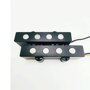 사용자 정의 Alnco 5 재즈 픽업 4 문자열 베이스 기타 픽업 9mm 큰 극 조각 중국에서 만든