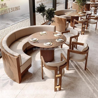Meubles de restaurant sur mesure, chaises de restaurant en bois massif, style moderne, vente en gros, adaptées aux cafés et aux hôtels
