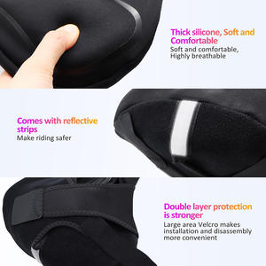 Funda de <span class=keywords><strong>Gel</strong></span> para asiento de <span class=keywords><strong>bicicleta</strong></span>, suave y ancha, cojín para <span class=keywords><strong>bicicleta</strong></span> estática, cubierta giratoria para <span class=keywords><strong>bicicleta</strong></span> de crucero, para mujeres y hombres - Product Image 6