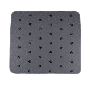 再利用可能な吸収性子犬ウィーダイパーポープリント尿パッド防水洗えるペット猫犬の足滑り止めポイントトレーニングおしっこパッド - Product Image 2