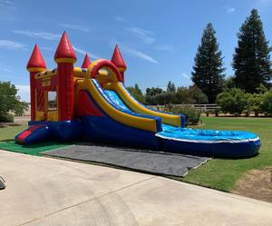 Taglie per adulti castello di salto gonfiabile palloncino buttafuori per grandi bambini casa di rimbalzo gonfiabile bluey parco giochi buttafuori con scivolo - Product Image 2