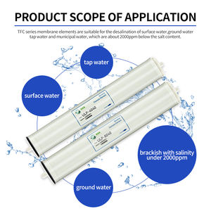 Élément de membrane d'osmose inverse anti-calcaire 4040 pour le traitement de l'eau dure dans les systèmes d'alimentation en eau des hôtels et des stations balnéaires - Product Image 2