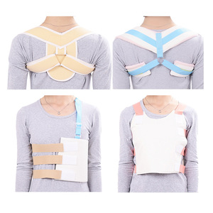 Sangle de fixation de la clavicule, soutien thoracique, bande élastique pelvienne, correction de la cyphose, équipement de soins de santé - Product Image 1