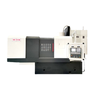 Machine de rectifieuse de surface de table rotative à broche verticale CNC robuste avec système de détection automatique de marque de système CNC KND GSK