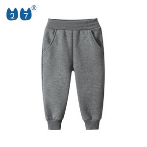 Новый дизайн, осень-весна, детские брюки, повседневные спортивные длинные штаны на заказ для мальчиков - Product Image 3