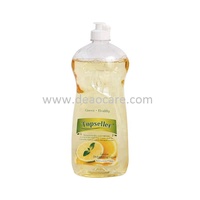 Savon liquide vaisselle biologique hautement efficace parfumé aux fruits de marque privée, liquide vaisselle de qualité alimentaire, vente en gros