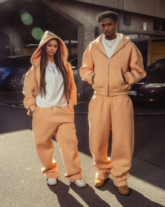 OEM hoodie tùy chỉnh Hợp Đồng khâu Tracksuit người đàn ông Heavyweight Drop Shoulder cotton quá khổ tùy chỉnh in Mens Hoodies - Product Image 2