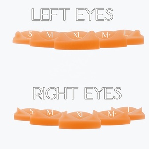 Liber Tấm Chắn Nâng Lông Mi Làm Đẹp Tấm Lót Uốn Lông Mi Mềm Tấm Bảo Vệ Cong C Phẳng 5 Kích Cỡ Tấm Bảo Vệ Siêu Sáng Để Uốn Cong Nâng Màu - Product Image 5