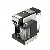 Machine à café Dolce Nesp Pod 3-en-1 semi-automatique multifonctionnelle électrique en plastique, 19 bars de pression, carton de lait français