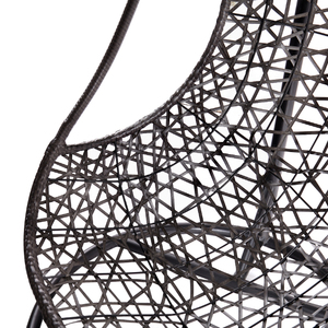 Moderno Conjunto de Muebles Colgantes de Mimbre y Metal para Jardín, Patio o Terraza, <span class=keywords><strong>con</strong></span> Asiento de Columpio de Ratán y Reposabrazos - Product Image 6