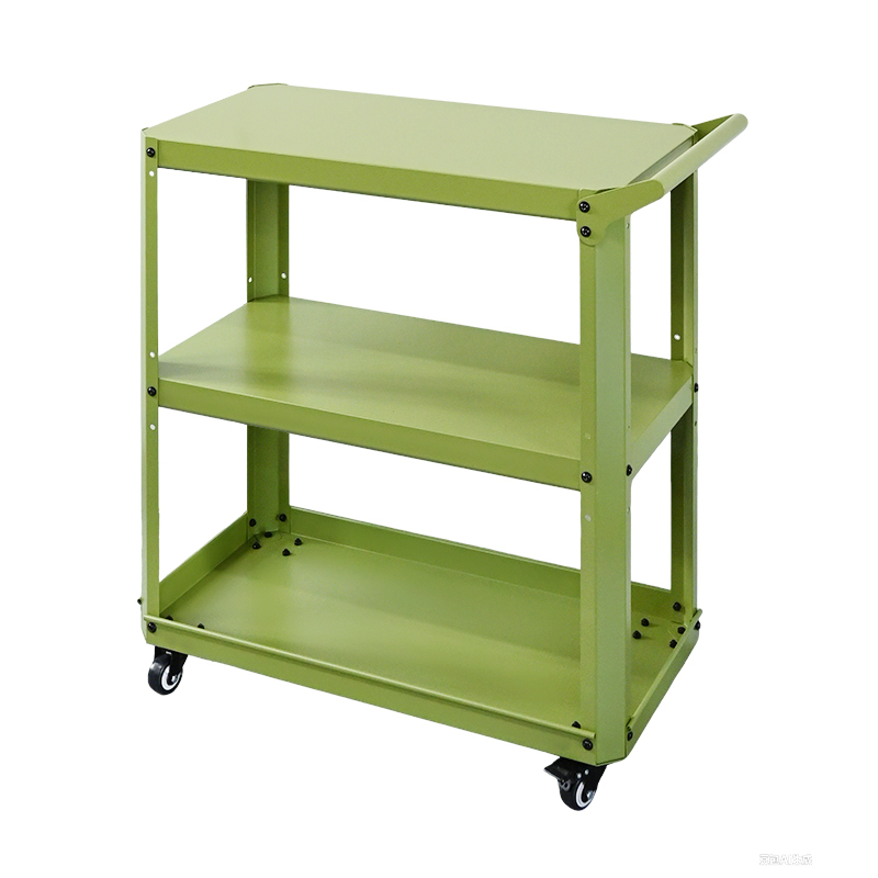 Three Story Metal Tool Cart Customizable