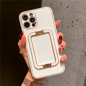 Funda de teléfono de cuero a prueba de golpes con logotipo personalizado, de lujo, <span class=keywords><strong>a51</strong></span> para samsung, con soporte magnético - Product Image 6