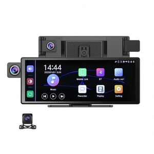 10.26 Inch Lớn Không Dây Carplay <span class=keywords><strong>Android</strong></span> Tự Động Màn Hình Cảm Ứng 3 Máy Ảnh 2K + 1080 + 1080 HD Ống Kính Ghi Âm Được Xây Dựng-Trong <span class=keywords><strong>GPS</strong></span> DSP Cho Xe Ô Tô - Product Image 1