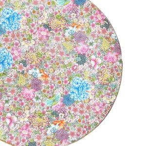 Plateau de fruits médiéval de style européen, plateau de pâtisserie, plateau de fruits secs, plateau de gâteau de mariage, plateau de fruits à bord doré - Product Image 5